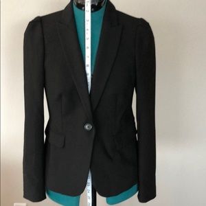 J Crew 365 Black Blazer sz 4